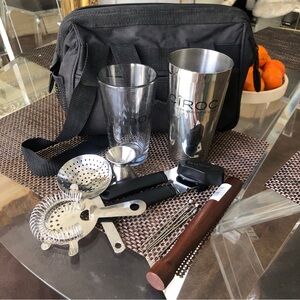 Bar Mixology Kit With Insulated Bag
